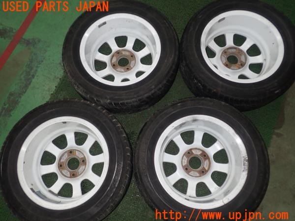 3UPJ=9227970916]ギャラン VR-4RS(E38A)ENKEI エンケイ RC-G2 ホイール 15×6.5JJ +45 PCD114.3 4穴 4本 中古_2