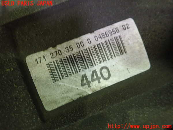1UPJ-9227993010]ベンツ SLK350 R171(171456)ミッション AT 272 中古_3