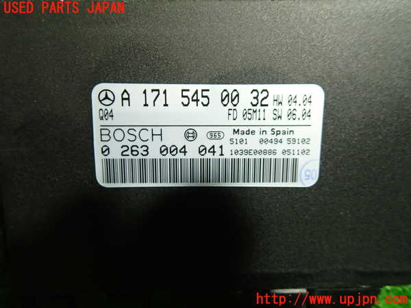 1UPJ-9227996148]ベンツ SLK350 R171(171456)コンピューター3 中古 A1715450032_2