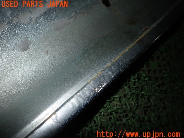 3UPJ=9228010001]ランクル100(UZJ100W)前期 社外 ライセンスプレート メッキライセンスプレート  メッキカバー 中古_3