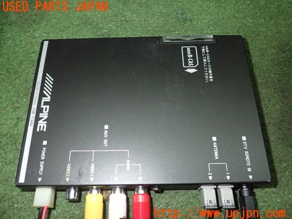3UPJ=9228010578]ランクル100(UZJ100W)前期 ALPINE アルパイン TUE-T340 地デジチューナー 中古_3