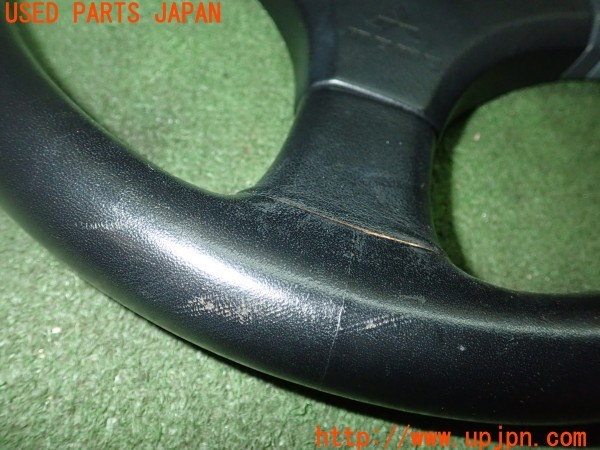 3UPJ=9228020617]ランサーエボリューションII GSR(CE9A)純正 MOMO モモ ステアリング 中古_3