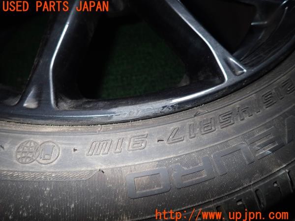 3UPJ=9228030918]86(BRZ)GRスポーツ(ZN6 G型)純正 タイヤホイール 17×7.5J +48 PCD100 5穴 4本 中古_3