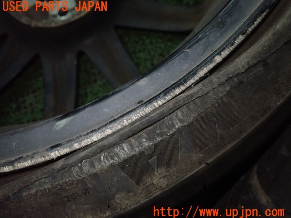 3UPJ=9228160920]エクリプス スパイダー(D53A)STEINER シュタイナー LG5 ホイール 19×8J +45 PCD114.3 5穴 4本 中古_5