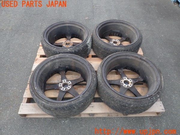 3UPJ=9228190923]ベントレー コンチネンタル GT(BCBEB)Giovanna ジオバンナ ホイール 22×10.5J +40 PCD112 5穴 4本 中古_2