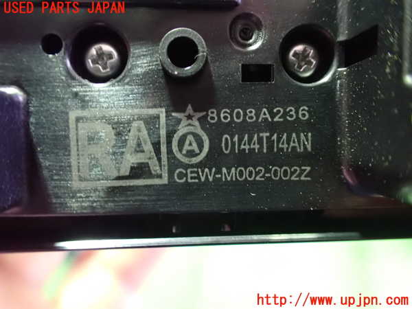 2UPJ-9228206240]アウトランダーPHEV(GG2W)右前パワーウィンドウスイッチ 中古_3