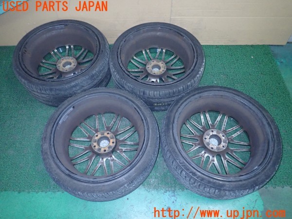 3UPJ=9228230921]BMW 650i カブリオレ(EK48 E64)後期 社外 ホイール 20×8.5JJ +15 9.5J +18 PCD120 5穴 4本 中古_2