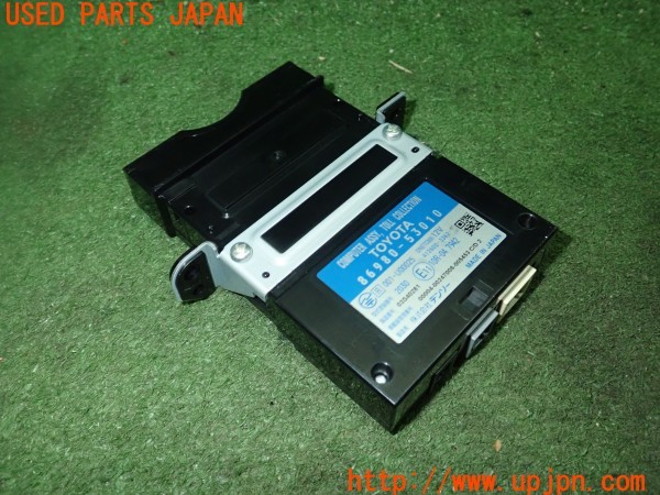 3UPJ=9228240503]レクサス NX200t(AGZ10)純正ビルトイン 86980-53010 ETC車載器 中古_2