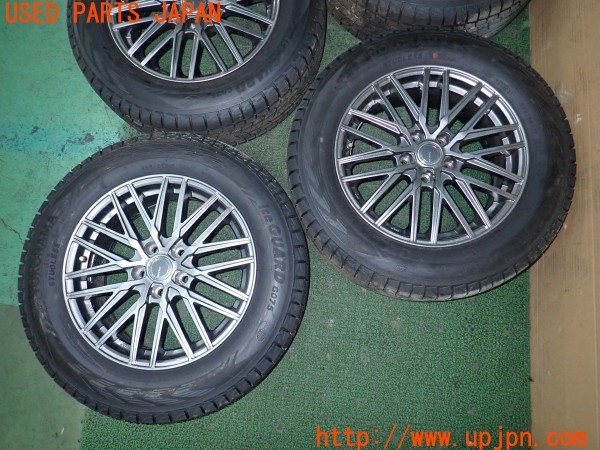 3UPJ=9228260918]ハリアー エレガンス(ZSU65W)YFC GRASS AG ワイエフシー グラス エージー タイヤホイール 17×7J +38 PCD114.3 5穴 4本 中古_3