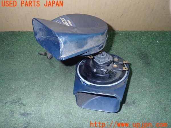 3UPJ=9228280563]ジープ ラングラー(TJ40S)Mitsuba ミツバ ホーン AEROSPIRALⅡMBH-2E15 MBL-2E16 ホーン クラクション 中古_2