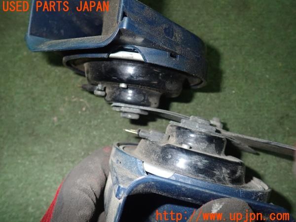 3UPJ=9228280563]ジープ ラングラー(TJ40S)Mitsuba ミツバ ホーン AEROSPIRALⅡMBH-2E15 MBL-2E16 ホーン クラクション 中古_4
