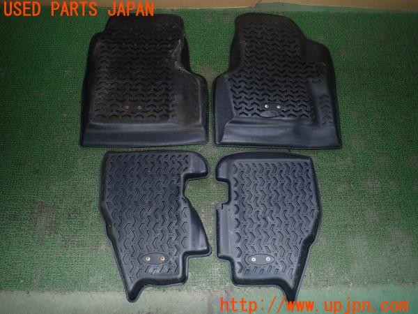 3UPJ=9228280629]ジープ ラングラー(TJ40S)Rugged Ridge ラギッドリッジ フロアマット ラバートレイ 中古_4