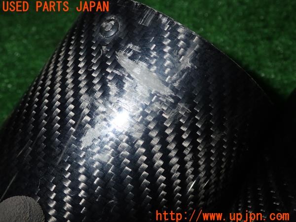 3UPJ=9228350012]BMW ミニ(MINI)クーパーS(XR20M F56)社外 マフラーカッター カーボン 中古_4