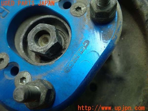 3UPJ=9228360411]MR2(SW20)後期 純正 ストラット CUSCO ダウンサスキャンバーアジャスター付 中古_5
