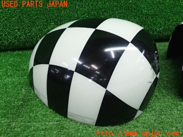3UPJ=9228370012]BMW ミニ(MINI)クーパーS(MF16S R56)社外 ドアミラーカバー 左右セット 中古_3