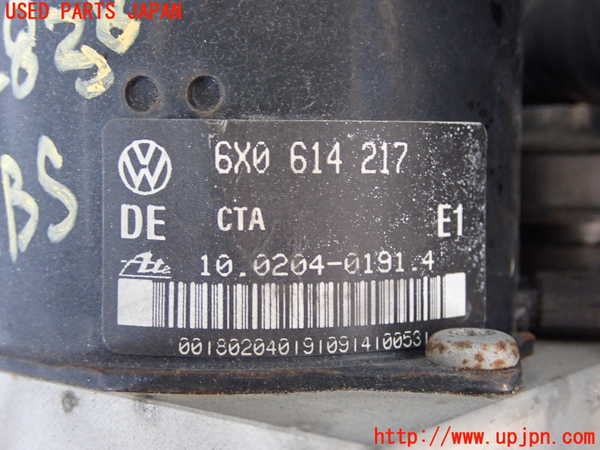 2UPJ-9228384040]VW ルポGTI(6EAVY)ABSアクチュエーター 中古_2