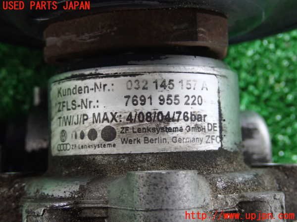 2UPJ-9228384250]VW ルポGTI(6EAVY)パワステポンプ 中古_3