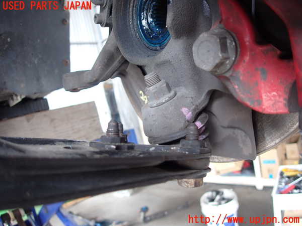 2UPJ-9228384295]VW ルポGTI(6EAVY)左フロントナックルハブ 中古_3