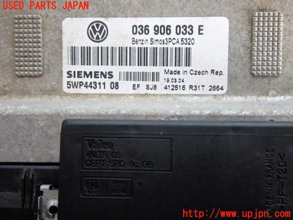 2UPJ-9228386110]VW ルポGTI(6EAVY)エンジンコンピューター 中古_2