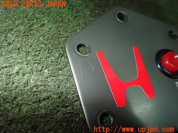 3UPJ=9228390532]シビック タイプR(EP3)前期 社外 プレートホーンボタン スイッチ 中古_4