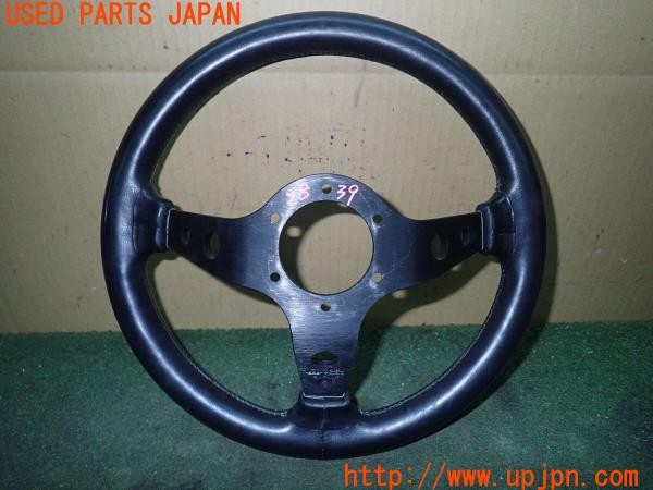 3UPJ=9228390617]シビック タイプR(EP3)前期 atc Racing DEEP type ステアリング 330mm 中古_2