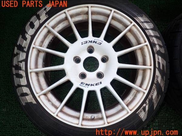 3UPJ=9228390905]シビック タイプR(EP3)前期 ENKEI エンケイ RC-T4 タイヤホイール① 17×7.5J +45 PCD114.3 5穴 2本 中古_2