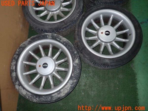 3UPJ=9228400919]アストンマーティン DB7 クーペ(AM7)純正 ホイール 18×8J -14.5 PCD120.65 5穴 4本 センターキャップ専用工具付き 中古_2