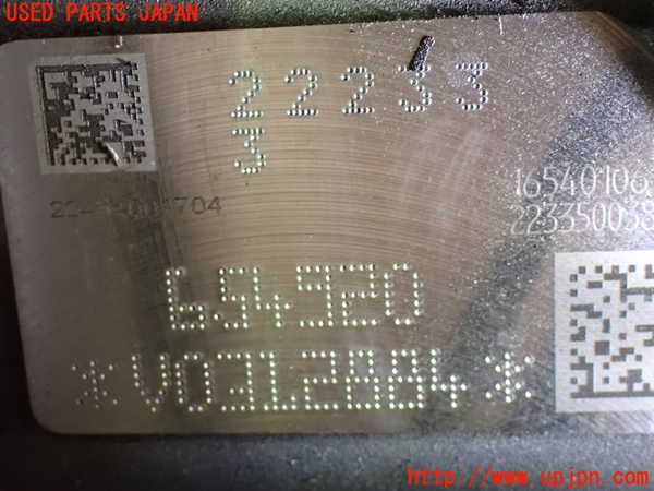 1UPJ-9228412010]ベンツ A200 d w177(177012)エンジン 654 中古_4