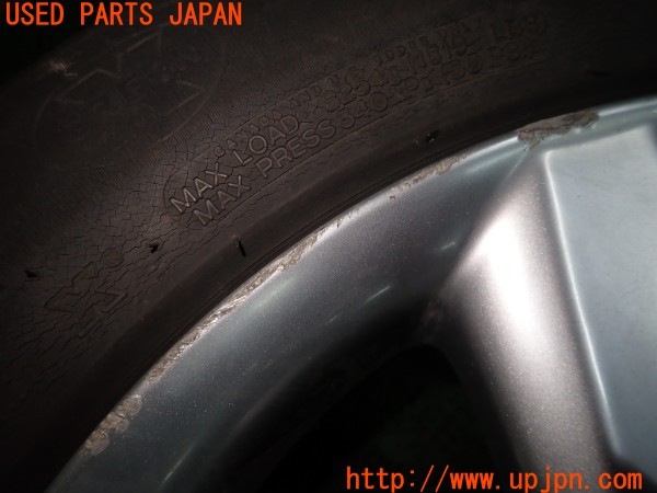 3UPJ=9228450961]セルシオ(UCF31)後期 純正 ホイール 17×7.5JJ +45 PCD114.3 5穴 1本 中古_4