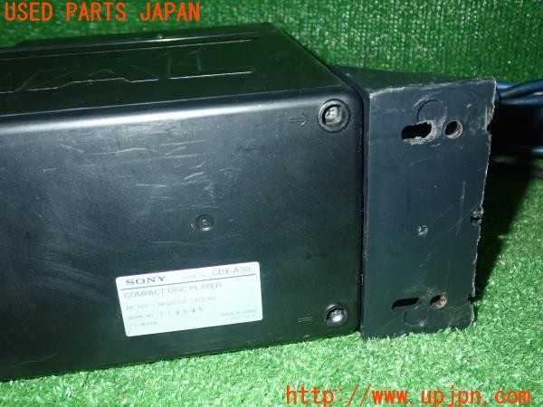 3UPJ=9228510501]ジャガー XJS(JNJCX)SONY ソニー CDX-A30 XA-18MK2 CDオートチェンジャー 10連奏 中古_4
