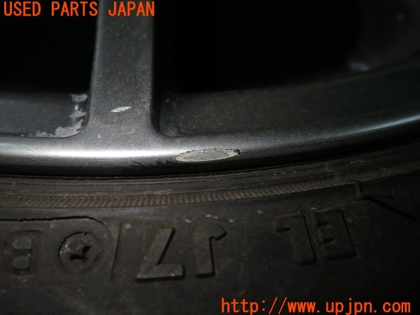 3UPJ=9228520919]レヴォーグ 2.0 STI Sport EyeSight(VMG)後期 純正 タイヤホイール 18×7.5J +55 PCD114.3 5穴 4本 中古_2