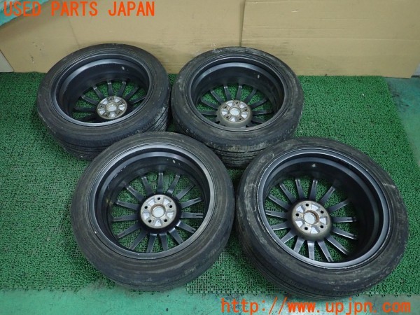3UPJ=9228520919]レヴォーグ 2.0 STI Sport EyeSight(VMG)後期 純正 タイヤホイール 18×7.5J +55 PCD114.3 5穴 4本 中古_4