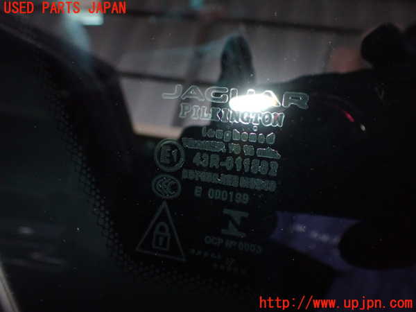 2UPJ-9228531382]ジャガー・XF(JB2NA)左クォーターガラス (43R-011582 M3240) 中古_2