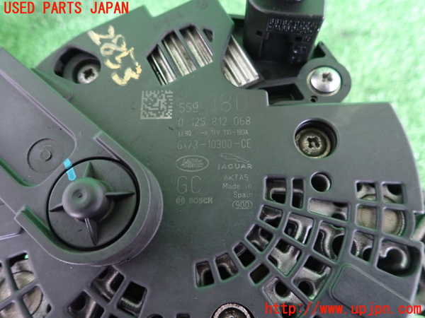 2UPJ-9228536015]ジャガー・XF(JB2NA)オルタネーター(ダイナモ) 中古_3