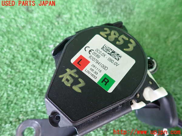 2UPJ-9228537155]ジャガー・XF(JB2NA)右2列目シートベルト 中古_2