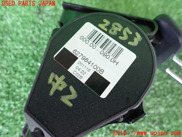 2UPJ-9228537135]ジャガー・XF(JB2NA)真中2列目シートベルト 中古_2