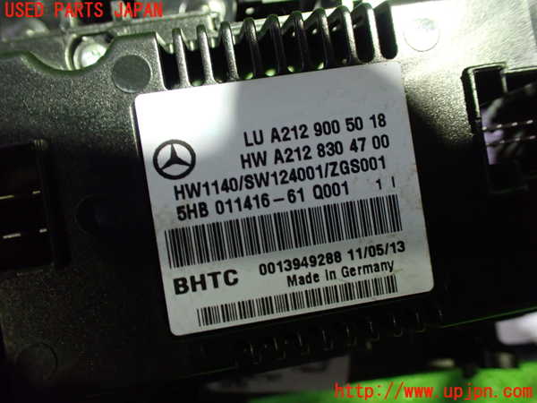 1UPJ-9228556066]ベンツ E300 ステーションワゴン(212255C)S212エアコンスイッチ1 中古_2