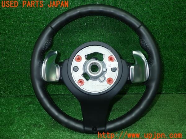 3UPJ=9228580617]BMW アクティブハイブリッド3(3F30 F30)純正 Mスポーツ ステアリング 中古_2