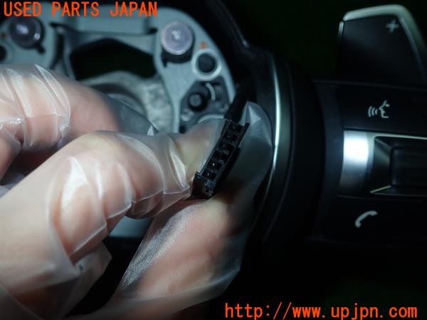 3UPJ=9228580617]BMW アクティブハイブリッド3(3F30 F30)純正 Mスポーツ ステアリング 中古_5