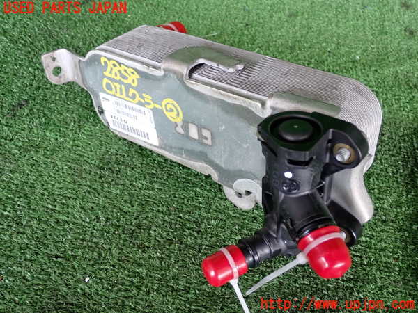 2UPJ-9228582482]BMW アクティブハイブリッド3(AH3)(3F30)(F30)オイルクーラー2 中古_2