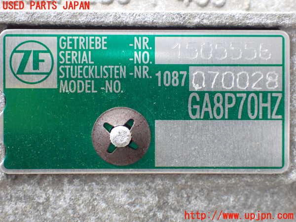 2UPJ-9228583010]BMW アクティブハイブリッド3(AH3)(3F30)(F30)ミッション AT N55B30A 中古_3