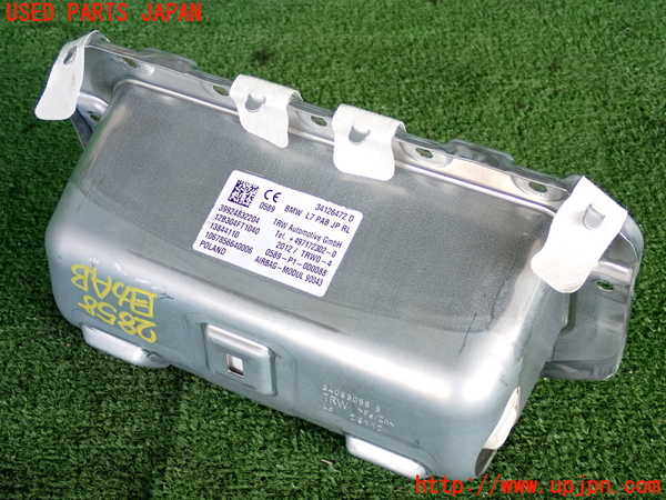 2UPJ-9228587870]BMW アクティブハイブリッド3(AH3)(3F30)(F30)助手席側エアバッグカバー 中古_2