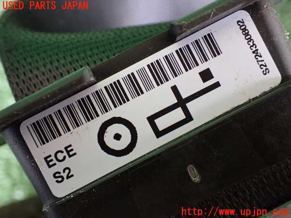 2UPJ-9228587045]BMW アクティブハイブリッド3(AH3)(3F30)(F30)運転席シートベルト 中古_4