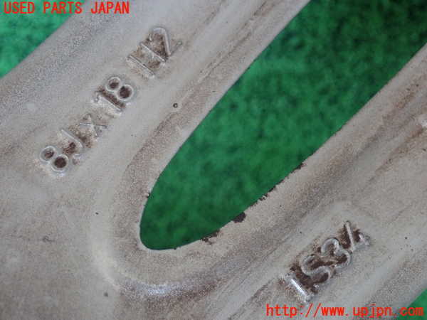 2UPJ-9228589041]BMW アクティブハイブリッド3(AH3)(3F30)(F30)タイヤ　ホイール　1本① 225/45R18 中古_4
