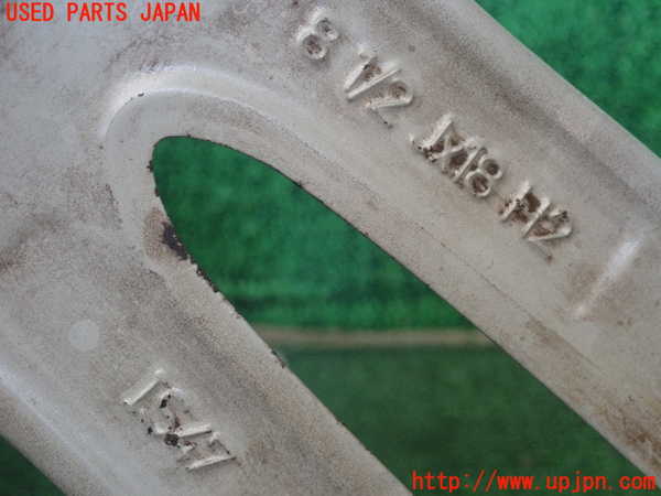 2UPJ-9228589042]BMW アクティブハイブリッド3(AH3)(3F30)(F30)タイヤ　ホイール　1本② 255/40R18 中古_4