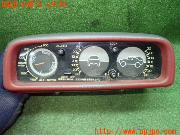 3UPJ=9228600564]ハイラックスサーフ(VZN130G)純正 クライノメーター 中古_5