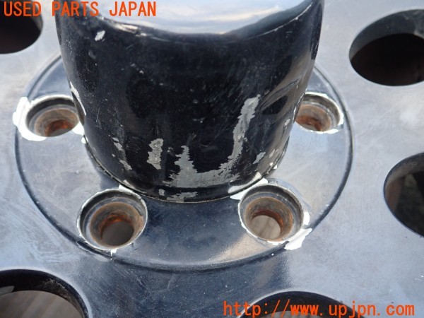 3UPJ=9228620961]ランクルプラド(KZJ78W)後期 社外 タイヤホイール 15×8J -28 PCD139.7 6穴 1本 スタッドレス 中古_4