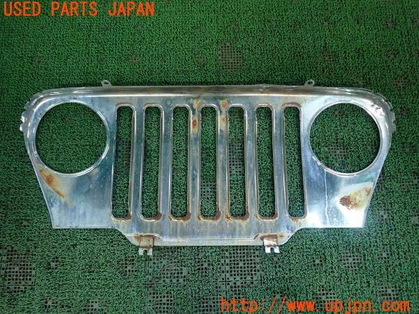 3UPJ=9228630047]ジープ ラングラー(TJ40S)社外 フロントグリル フェイスパネル 中古_5