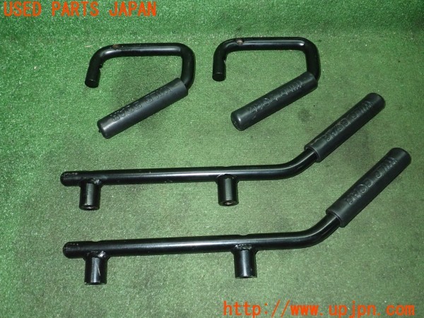 3UPJ=9228640640]ジープラングラー アンリミテッド(JK36L)WILD BOAR ワイルドボア アシストグリップ グラブハンドル グラブバー 中古_2