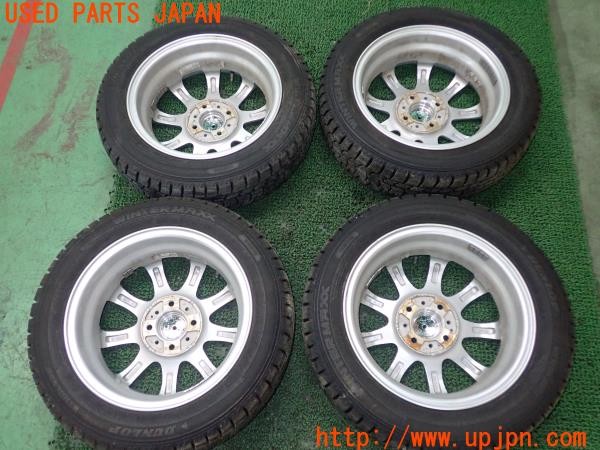 3UPJ=9228650915]サクラ(B6AW KE0型)DUNLOP ダンロップ DUFACT 14インチタイヤホイール 14×4.5J +45 PCD100 4穴 4本 中古_2